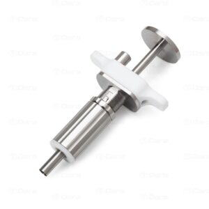 Manual plunger insertion device